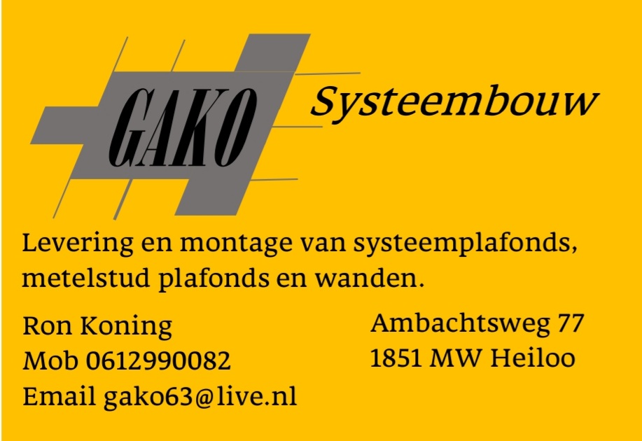 GAKO systeembouw